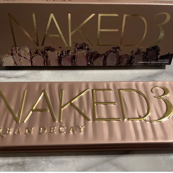 LOT Urban Decay NAKED 3 Eyeshadow Palette Tarte mascara Mario Blush bronzer $250 - Picture 2 of 8